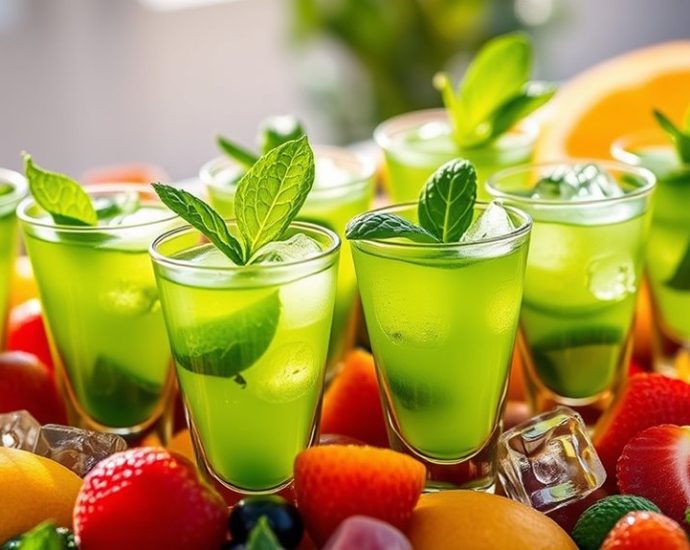 party ready green shots recipes