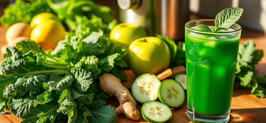 perfect morning green juice