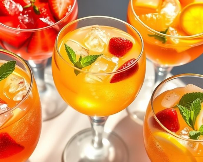 pineapple juice punch recipes