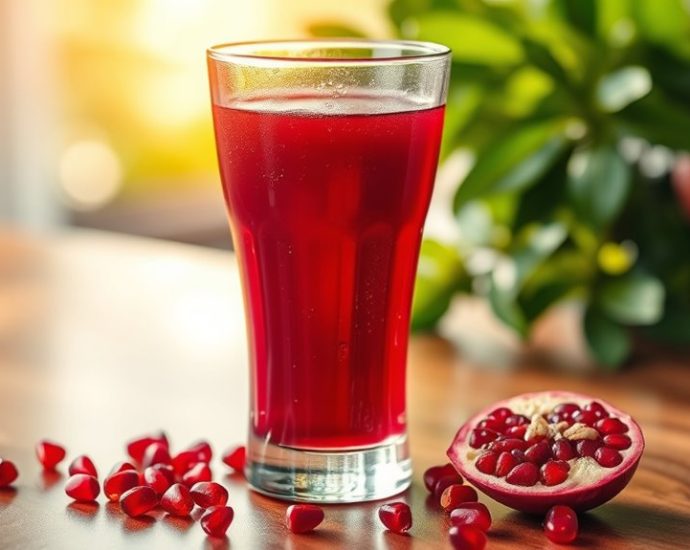 pomegranate juice health advantages