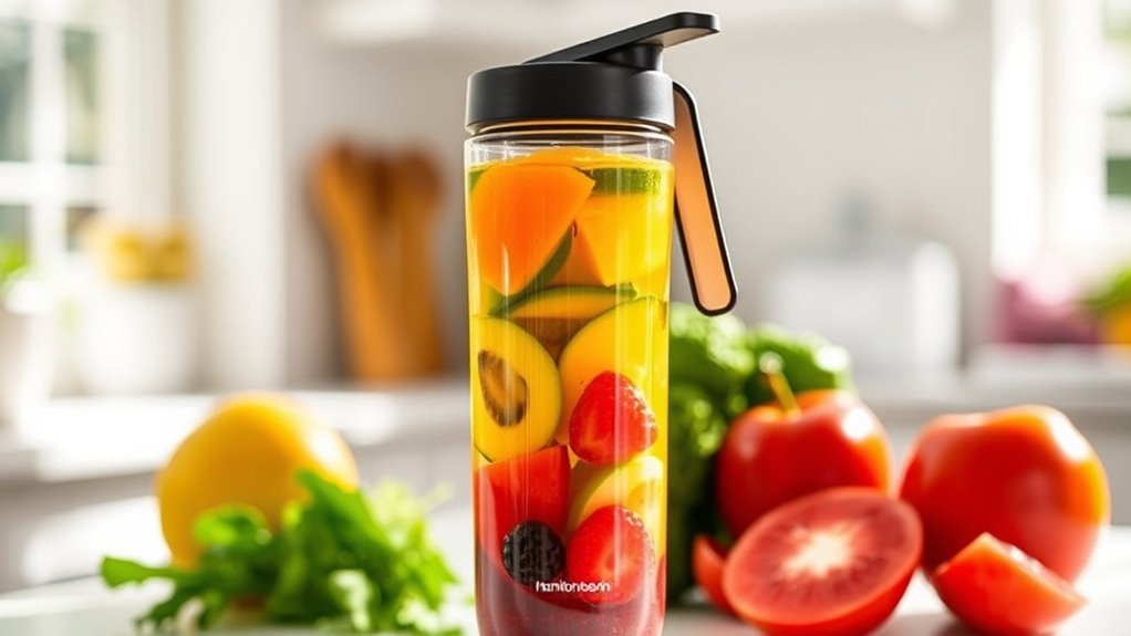 portable lightweight blending solution