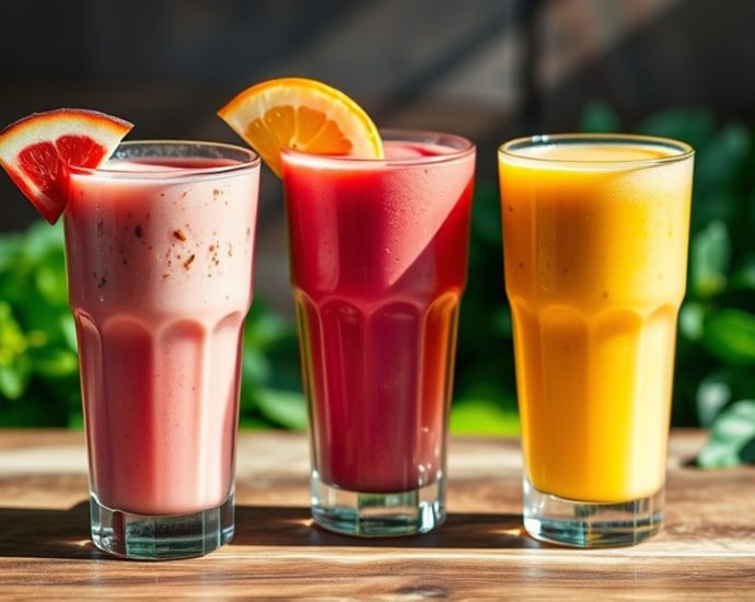 protein packed healthy beverages