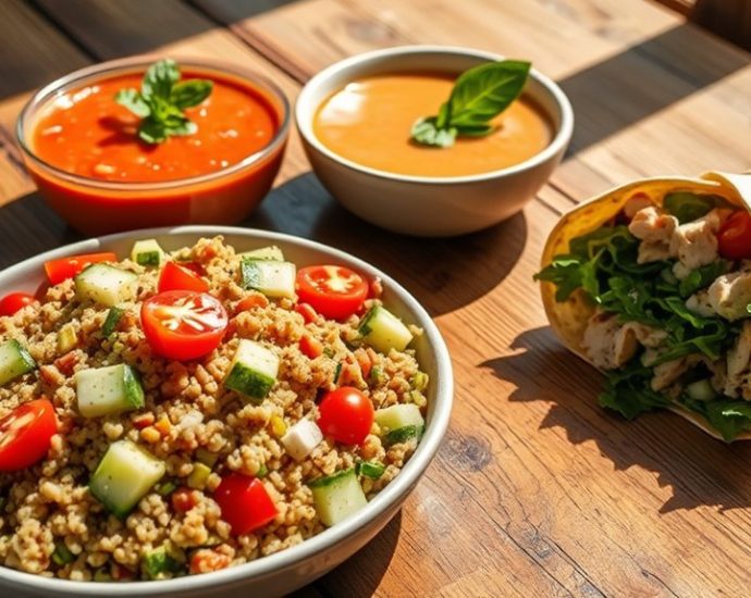 quick meals with v juice