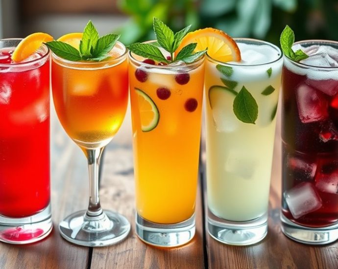 refreshing cocktail juice recipes
