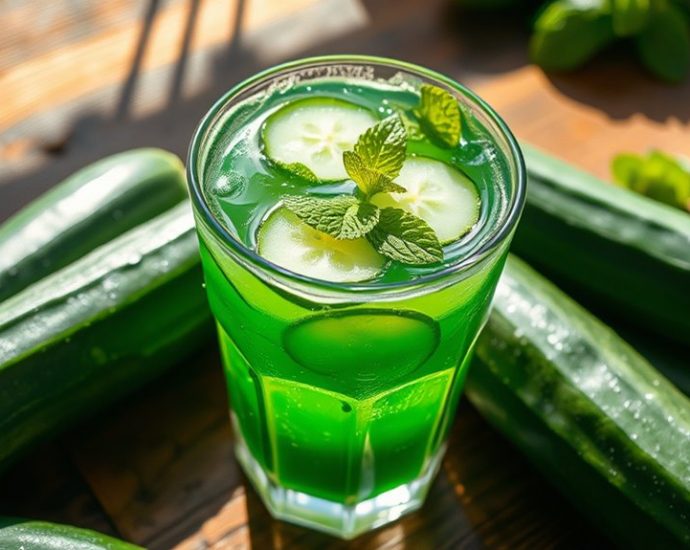 refreshing cucumber juice recipes