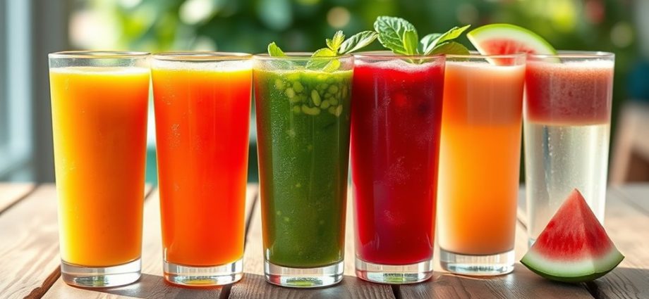 refreshing daily juice options