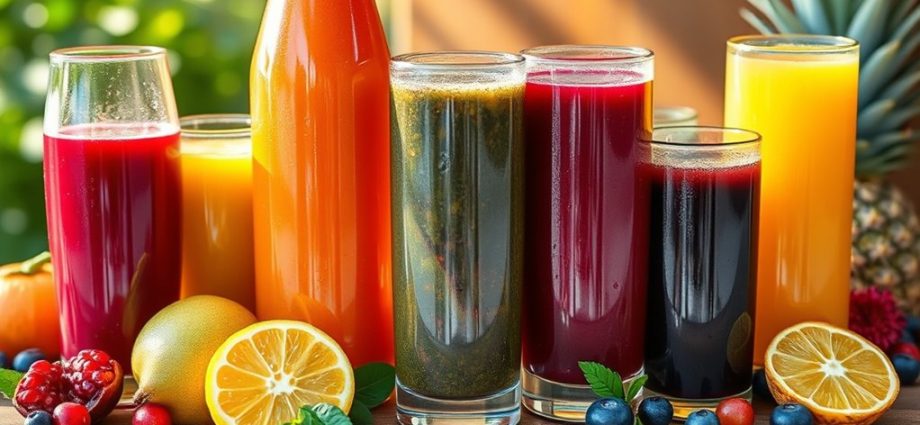 refreshing fruit juice recipes