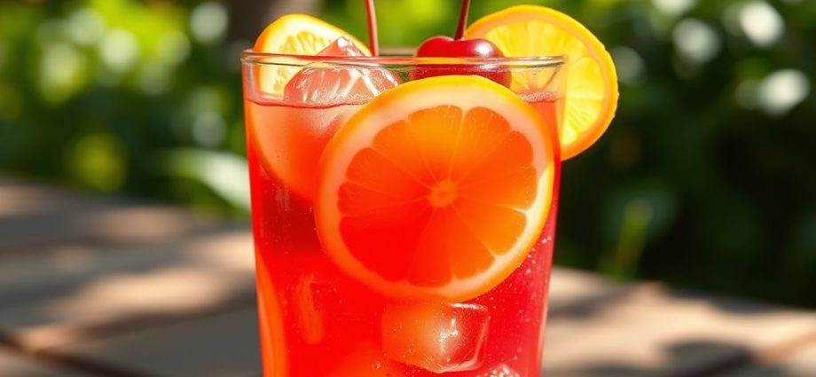 refreshing fruity beverage delight