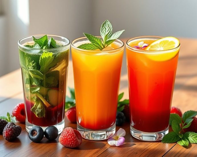 refreshing juice recipes morning