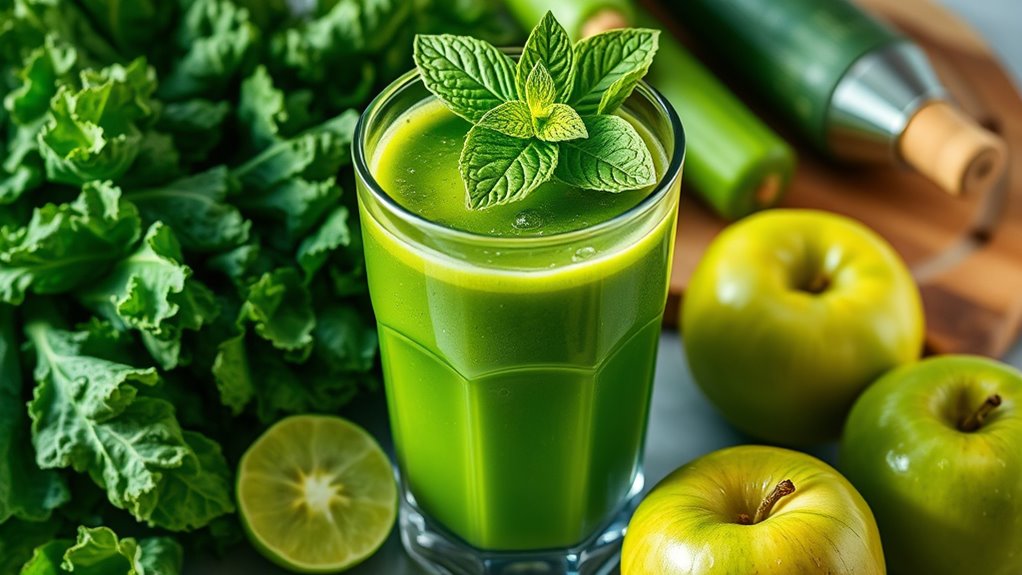 revitalize with green juice