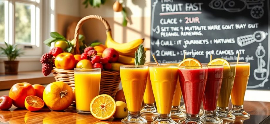 three day fruit fast