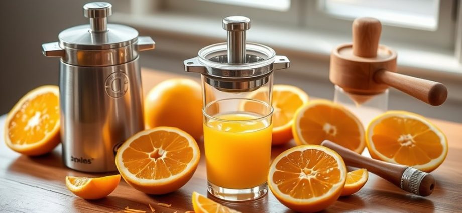 top home orange juicers