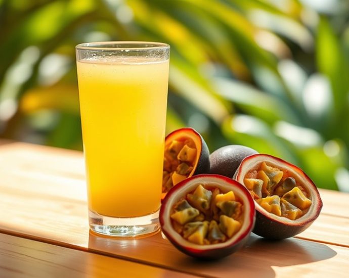 tropical fruit beverage delight