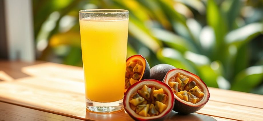 tropical fruit beverage delight