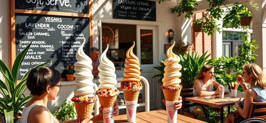 vegan soft serve locations
