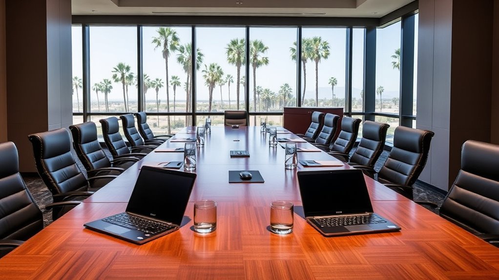 versatile meeting facilities available