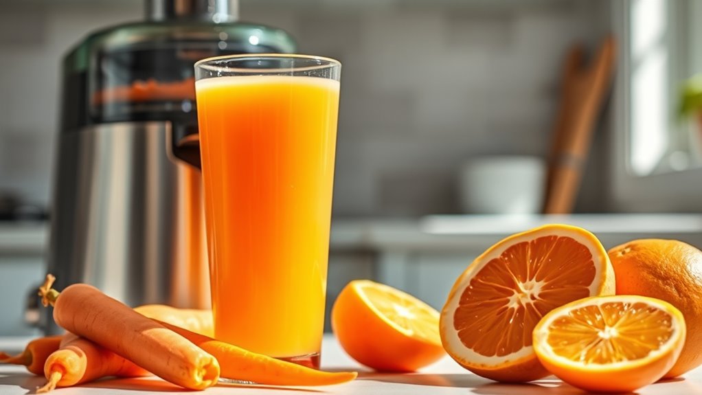 vibrant nutrient packed juice